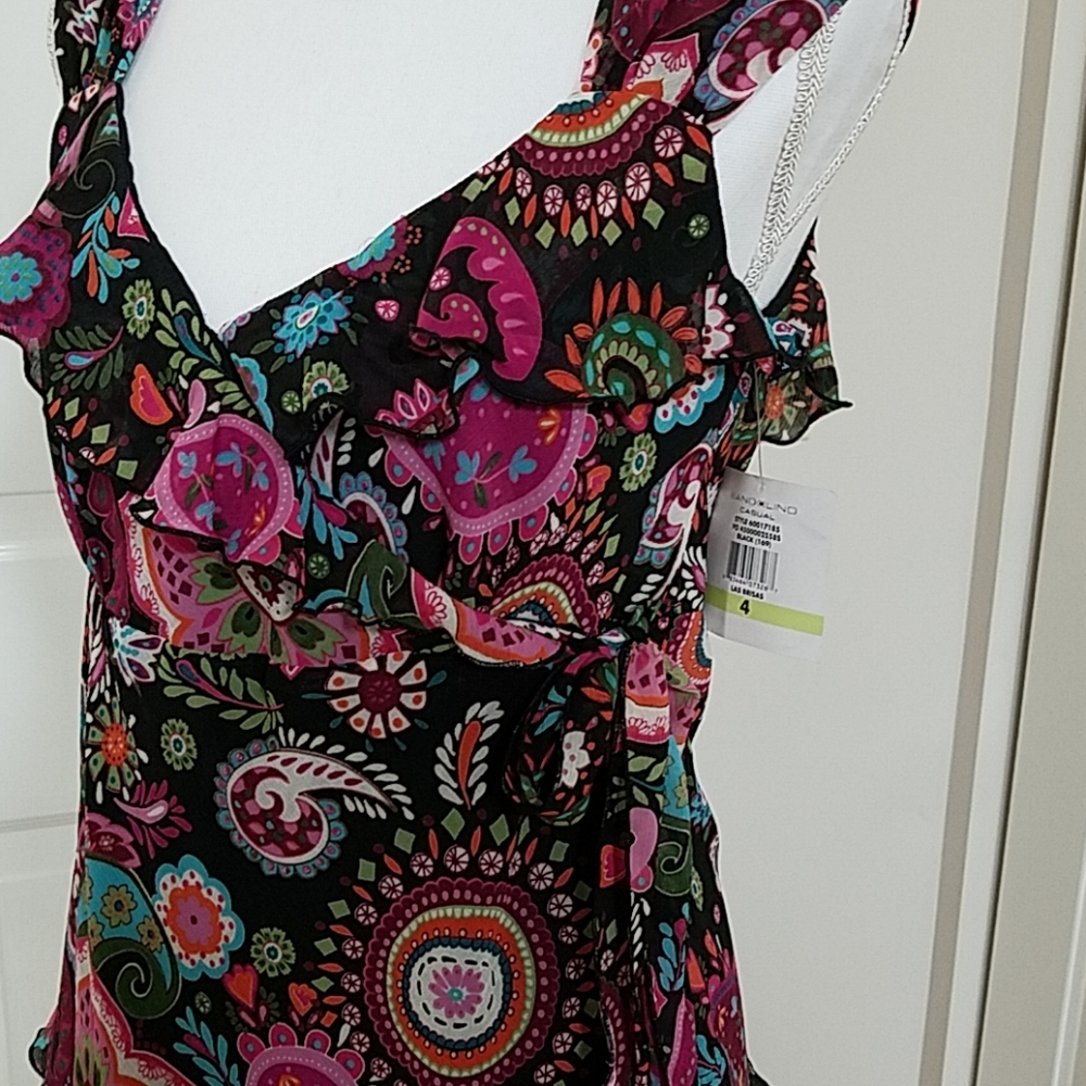 BANDOLINO SLEEVELESS TOP - Picture 4 of 5